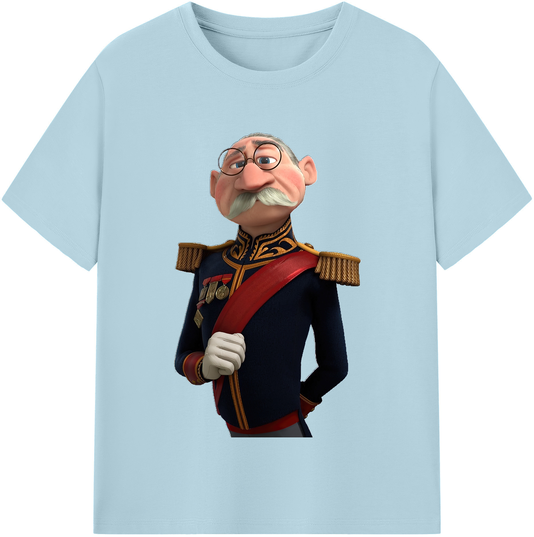 （画像用） アナと雪の女王 アンナ エルサ Frozen Anna Elsa 綿100％半袖Tシャツ（フロントプリント）